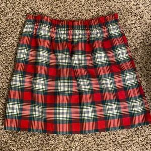 Plaid skirt